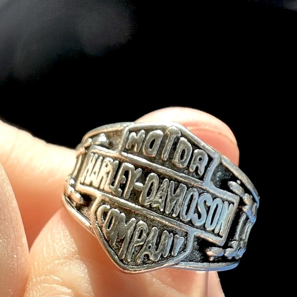 Harley-Davidson Motor Company Adjustable 925 Sterling Silver resizable +… - Picture 4 of 6